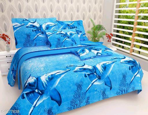 Beautiful 3D Printed Double Bedsheet